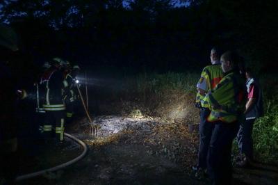 Starke Rauchentwicklung in Koengen